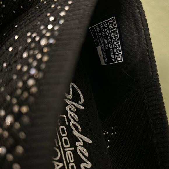 Skechers Cleo Glitzy Daze Flats size 7.5 - Picture 6 of 8